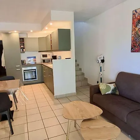 Duplex T3 Climatisé Avec Wifi Et Parking à - Fr-1-696-85 Appartamento Canet-en-Roussillon